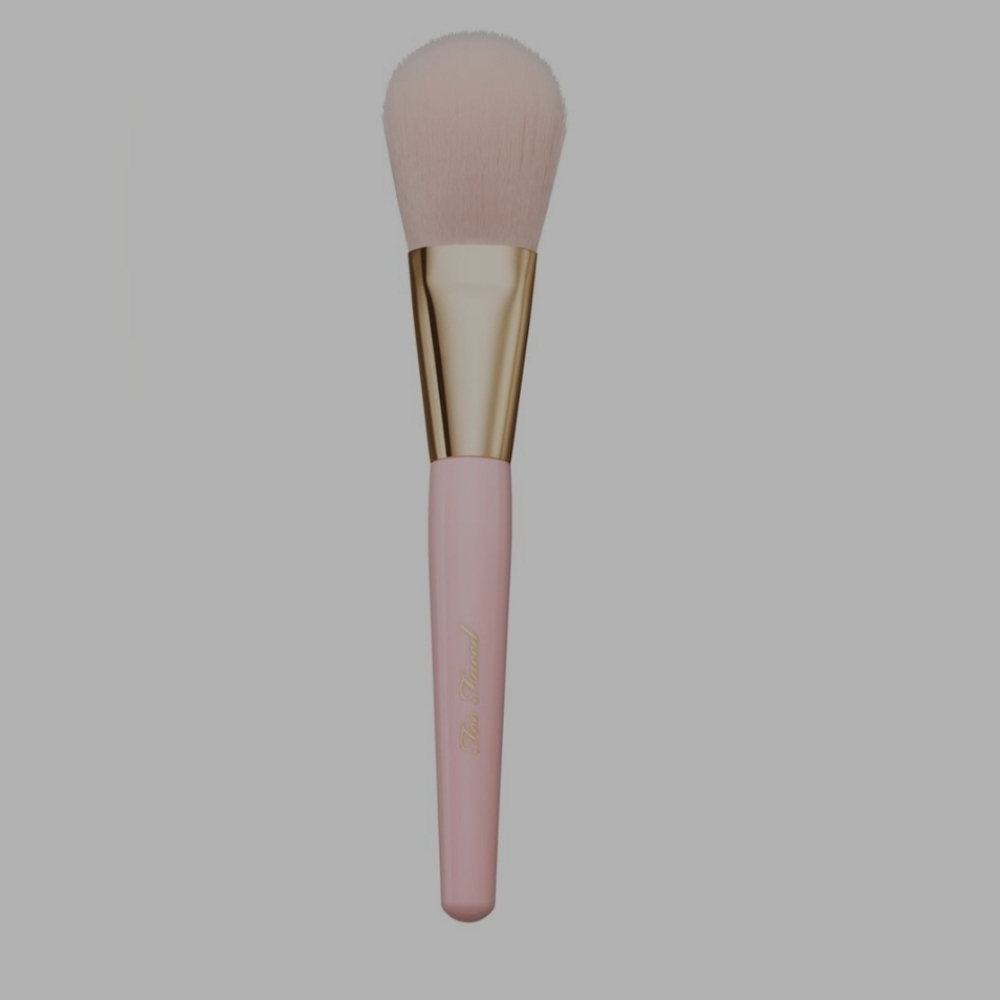Too Faced Too Famme Pink Powder Brush.  Brand New 3 For $24